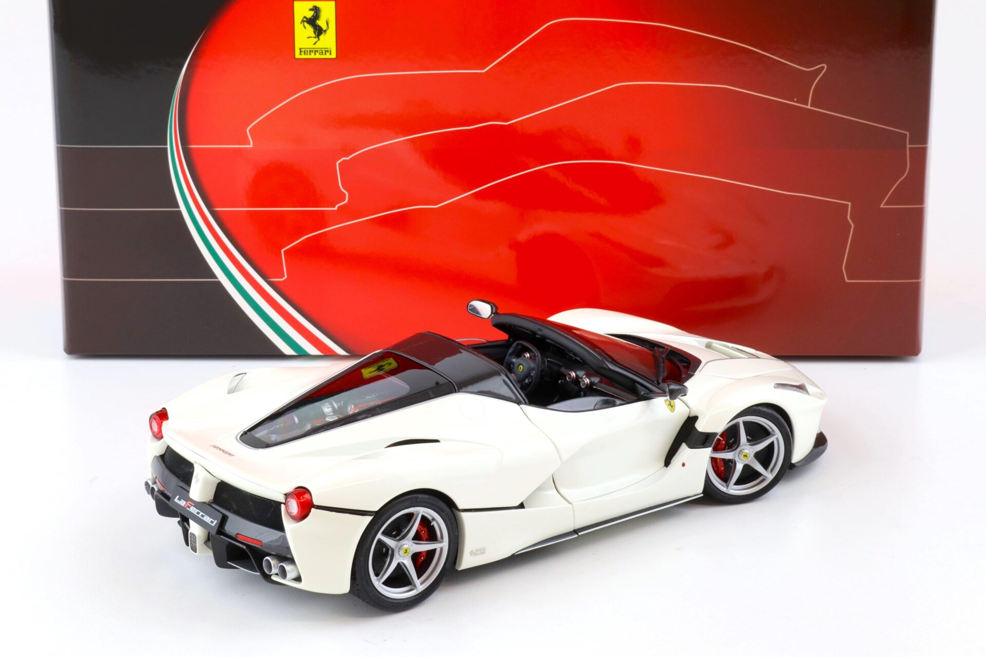 1:18 BBR Ferrari LaFerrari Aperta Bianco Italia white Die-Cast