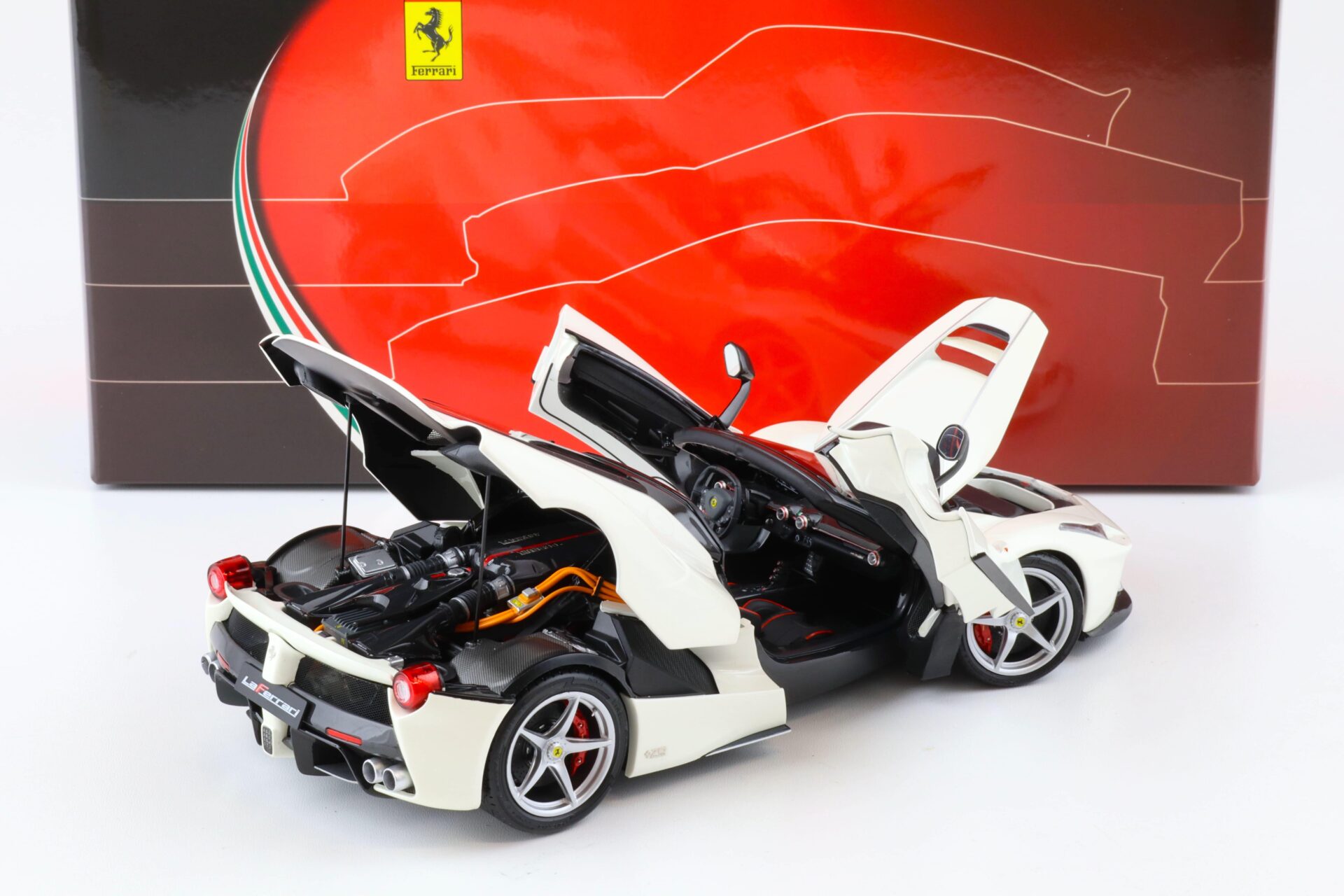 1:18 BBR Ferrari LaFerrari Aperta Bianco Italia white Die-Cast
