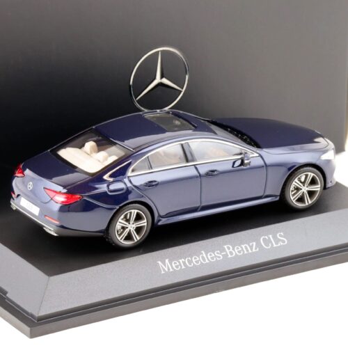 1:43 Norev Mercedes CLS Coupe C257 cavansite blue 2018 DEALER VERSION