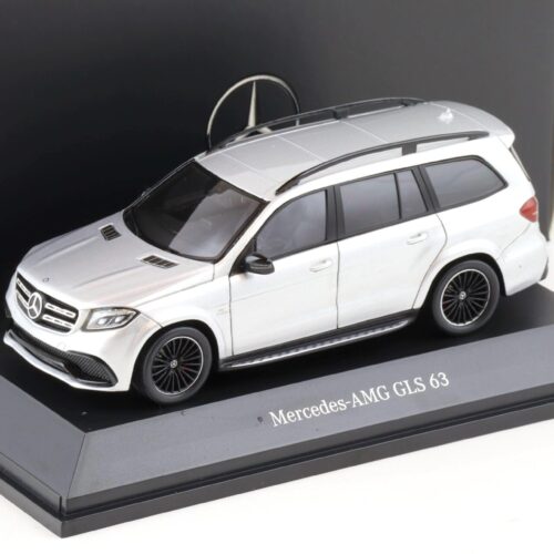 1:43 Spark Mercedes GLS 63 AMG iridium silver SUV DEALER VERSION