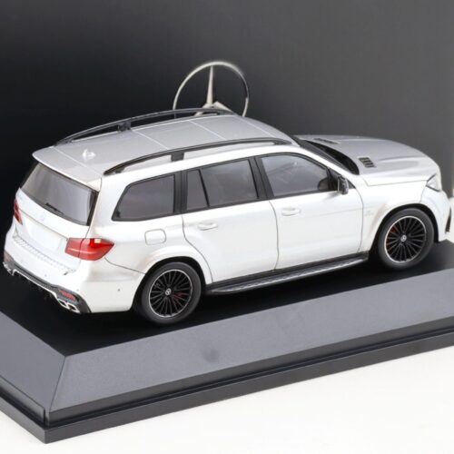 1:43 Spark Mercedes GLS 63 AMG iridium silver SUV DEALER VERSION