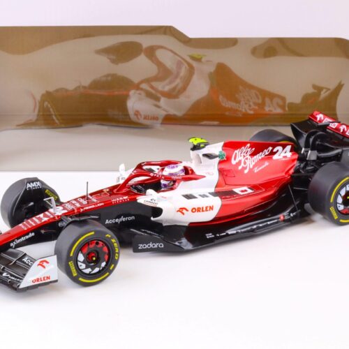 1:18 Solido F1 Alfa Romeo C42 Canada GP #24 Z.Guanyu 2022