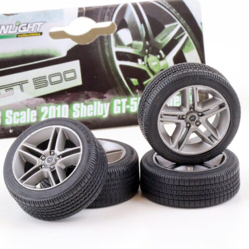 1:18 Greenlight 2010 Shelby GT-500 Radsatz Räder Wheel Set 4 pcs. Zubehör 12875