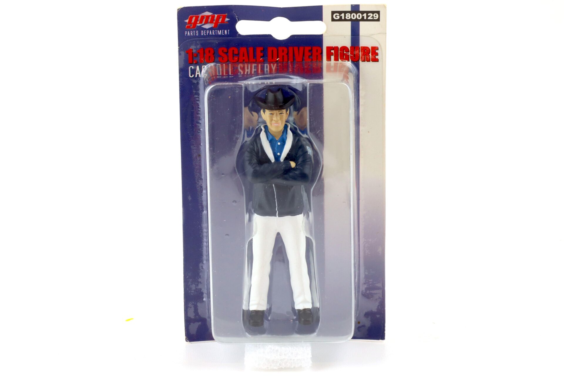 1:18 GMP Carroll Shelby Driver Figure Figur Zubehör Diorama G1800129