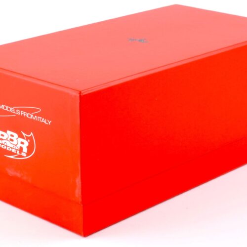 1:18 BBR Ferrari Roma Rosso Corsa 322 red/ black wheels with display - Limited 24 pcs.