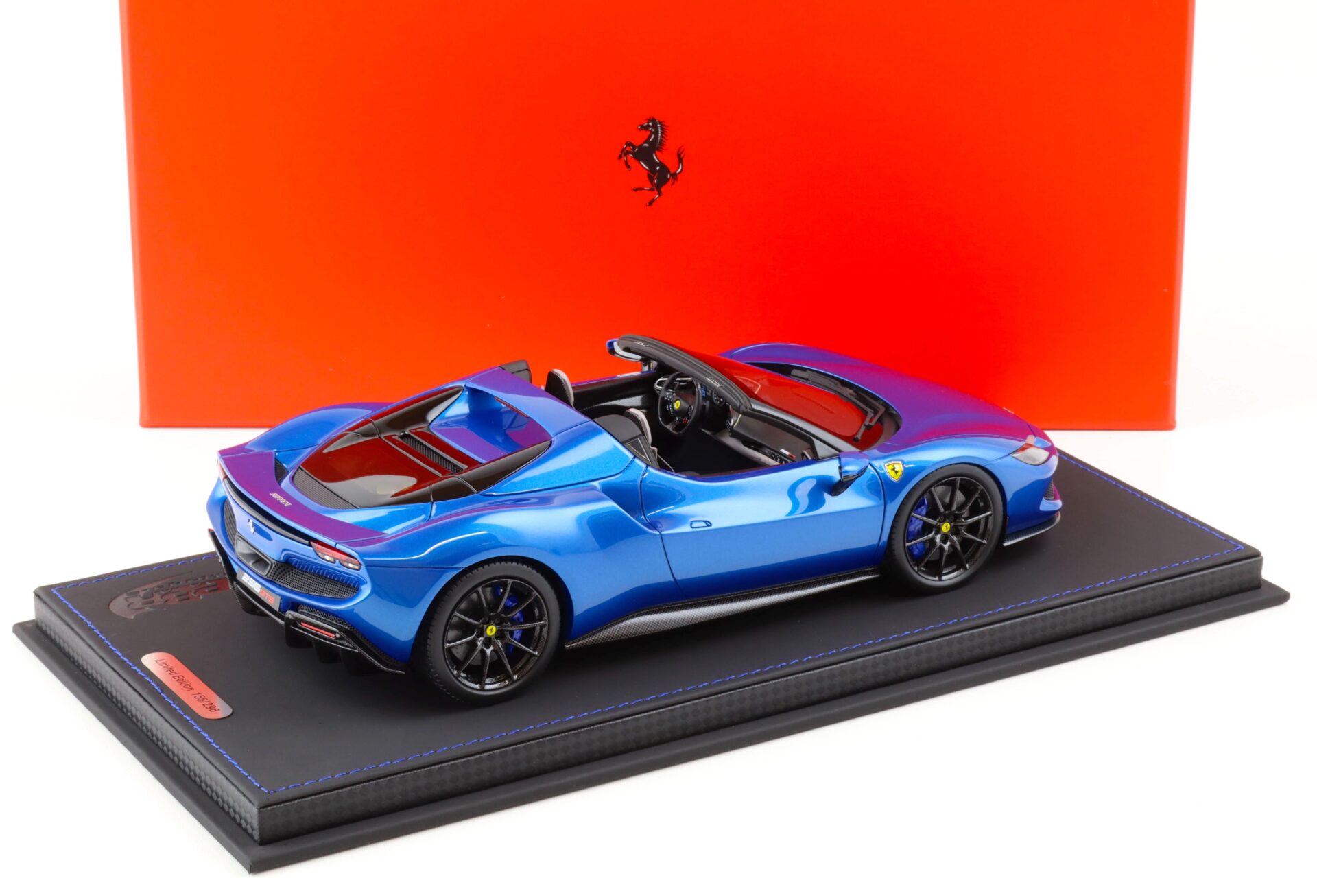 1:18 BBR Ferrari 296 GTS Blu Corsa blue metallic - Limited 296 pcs.