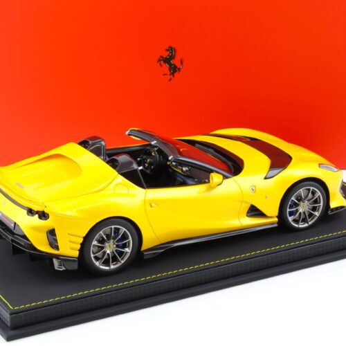 1:18 BBR Ferrari 812 Competizione Aperta Giallo Tristrato yellow metallic - Limited 200 pcs.