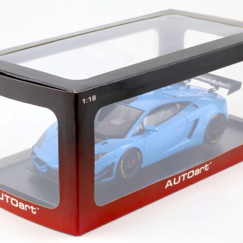 1:18 AUTOart Lamborghini Gallardo GT3 FL2 - 2013 blue metallic 81359