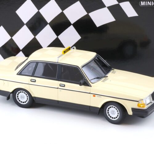 1:18 Minichamps Volvo 240 GL Limousine 1986 beige TAXI - Limited 300 pcs.