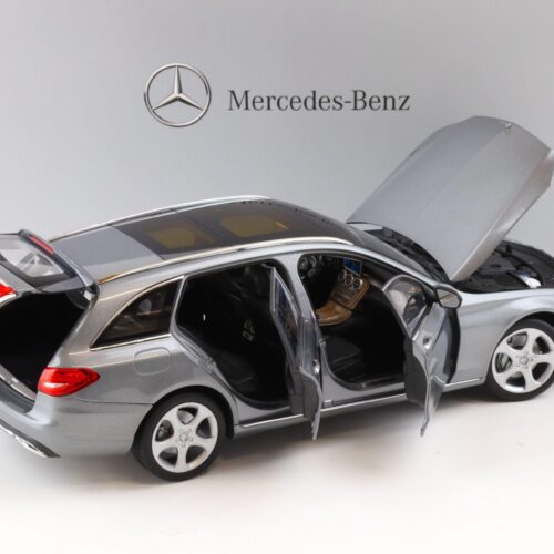 1:18 Norev Mercedes C-Klasse T-Modell W205 palladium silver DEALER VERSION