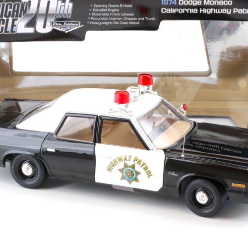 1:18 ERTL Elite Edition 1974 Dodge Monaco California Highway Patrol white/ black