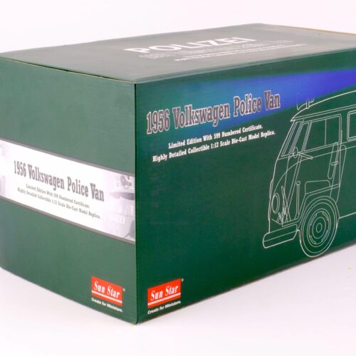 1:12 Sun Star 1956 Volkswagen VW T1 Bus Van POLIZEI dark green 5082