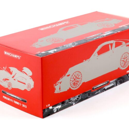 1:18 Minichamps Porsche 911 (991) Turbo S Coupe 2013 red