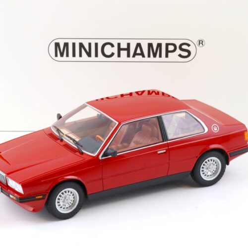 1:18 Minichamps Maserati BiTurbo Coupe 1982 red