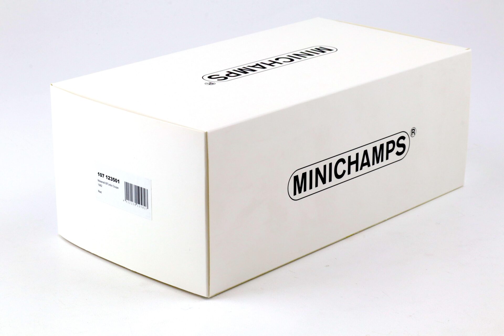 1:18 Minichamps Maserati BiTurbo Coupe 1982 red