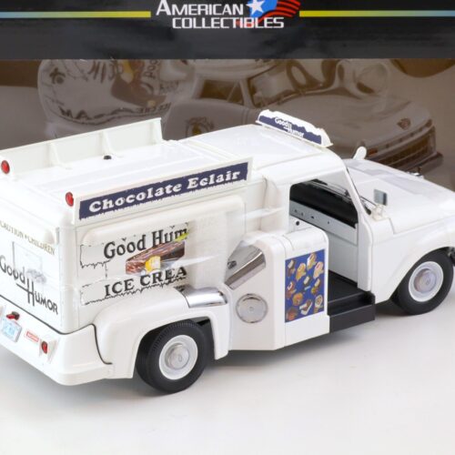 1:18 Sun Star 1965 Ford F-100 Custom Cab Pickup ICE CREAM TRUCK Good Humor white