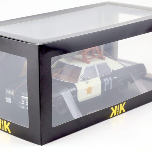 1:18 KK-Scale 1974 Dodge Monaco Sedan Blues Brothers Bluesmobile with Speaker