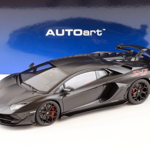 1:18 AUTOart Lamborghini Aventador SVJ 2019 Nero Nemesis/ matt black