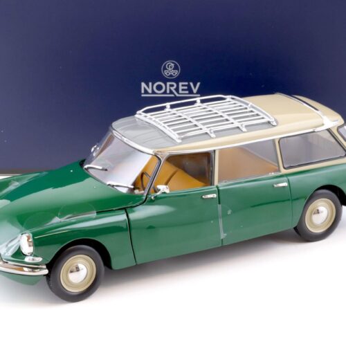 1:18 Norev Citroen ID 19 Break 1967 Jura green - Limited 300 pcs.