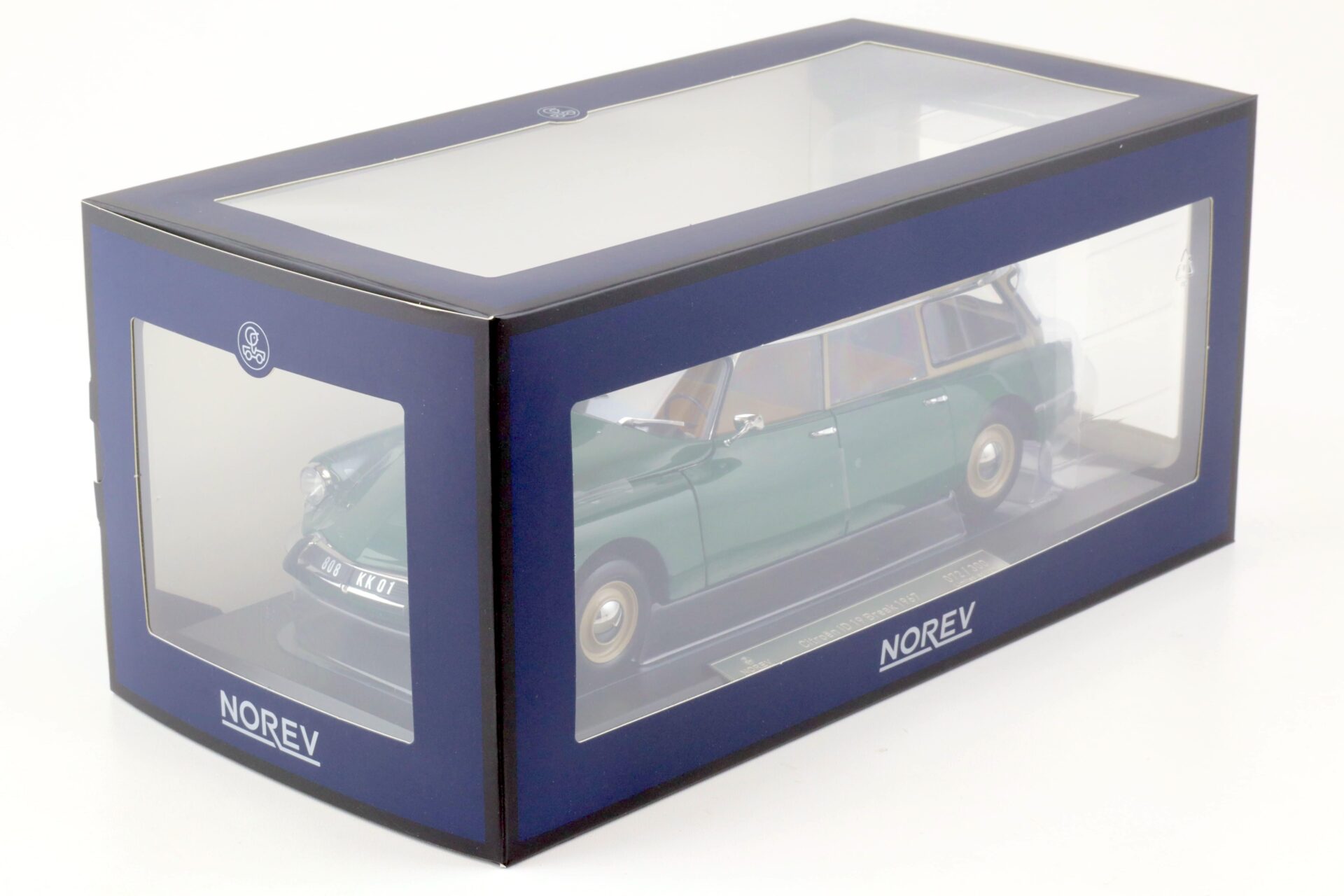 1:18 Norev Citroen ID 19 Break 1967 Jura green - Limited 300 pcs.
