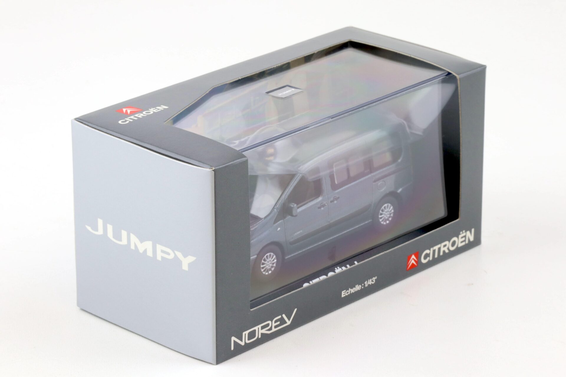 1:43 Norev Citroen Jumpy Van grey-blue metallic 2006 DEALER VERSION