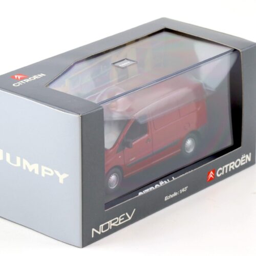 1:43 Norev Citroen Jumpy Panel Van red 2006 DEALER VERSION
