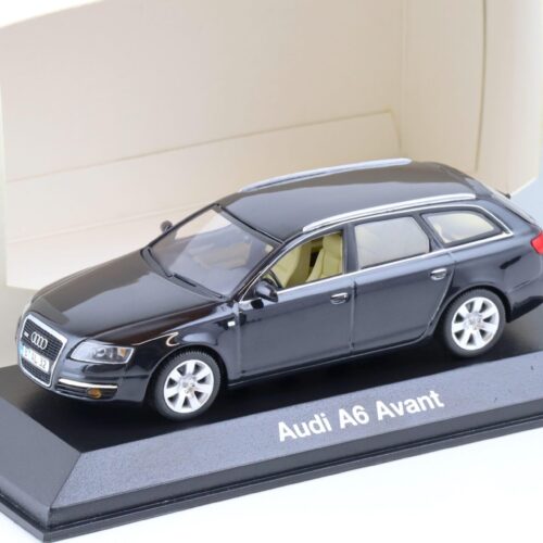 1:43 Minichamps Audi A6 Avant C6 black DEALER VERSION
