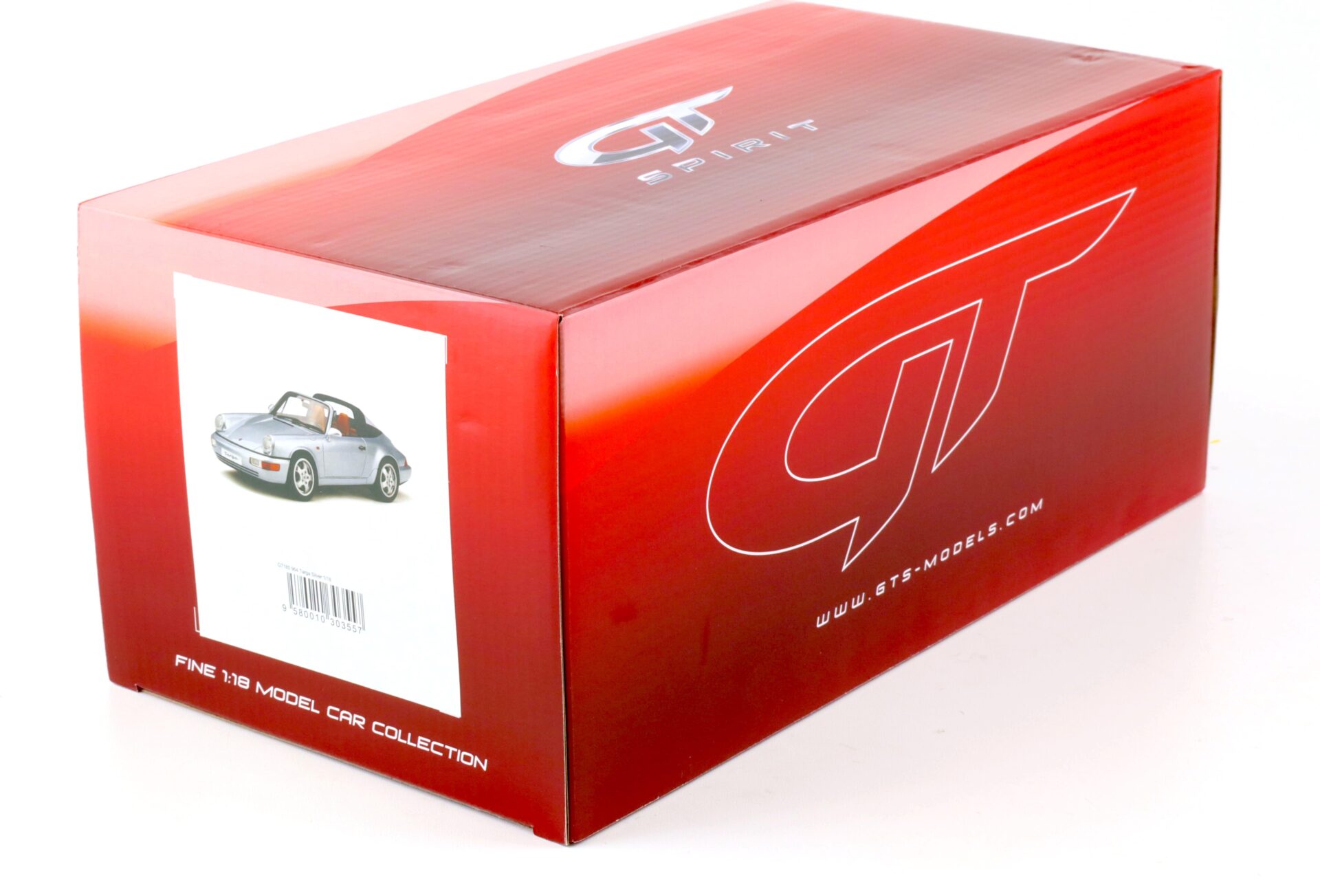 1:18 GT Spirit GT185 Porsche 911 964 Carrera 4 Targa Polar silver metallic