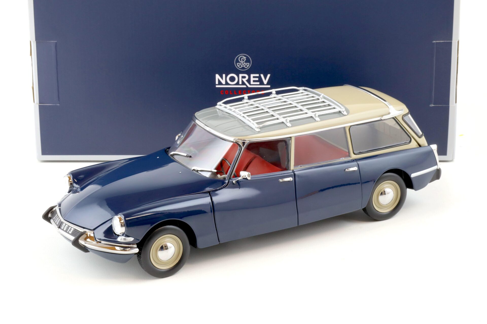 1:18 Norev Citroen ID 19 Break 1967 Orient blue