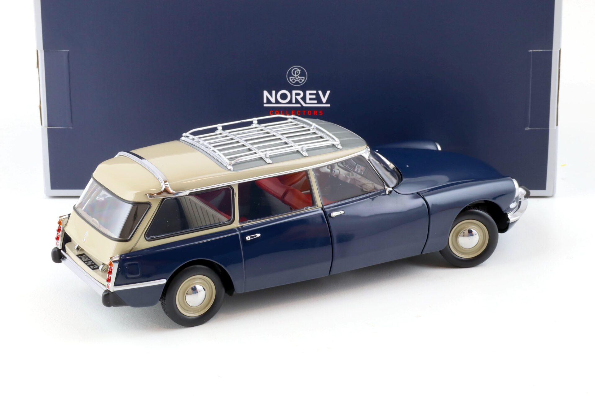 1:18 Norev Citroen ID 19 Break 1967 Orient blue