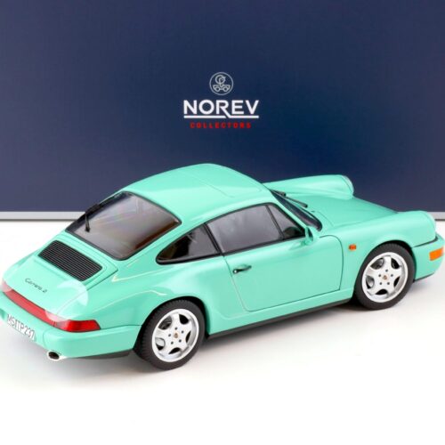1:18 Norev Porsche 911 (964) Carrera 2 Coupe 1992 mint geen - Image 3