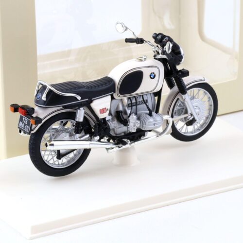 1:18 Norev BMW R90/6 Motorrad Bike 1974 white