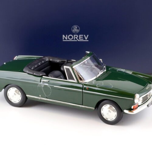 1:18 Norev Peugeot 404 Cabriolet 1967 Antique green - Limited 200 pcs.