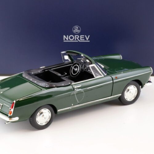 1:18 Norev Peugeot 404 Cabriolet 1967 Antique green - Limited 200 pcs.