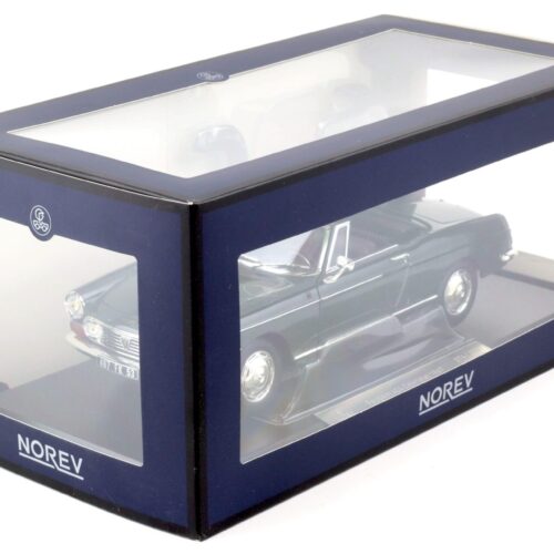 1:18 Norev Peugeot 404 Cabriolet 1967 Antique green - Limited 200 pcs.