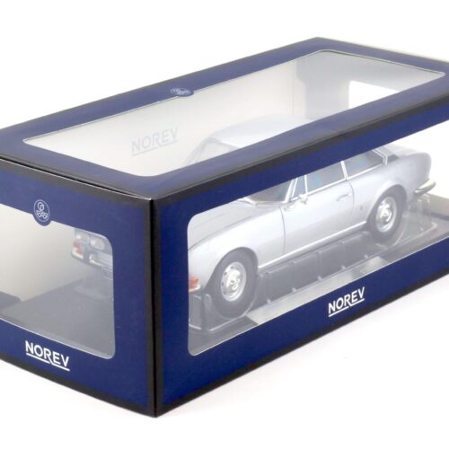 1:18 Norev Peugeot 504 Coupe 1969 silver - Limited 250 pcs.