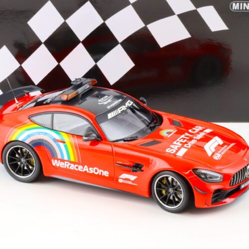 1:18 Minichamps Mercedes AMG GT-R F1 Safety Car 2020 Mugello 1000 GP of Ferrari