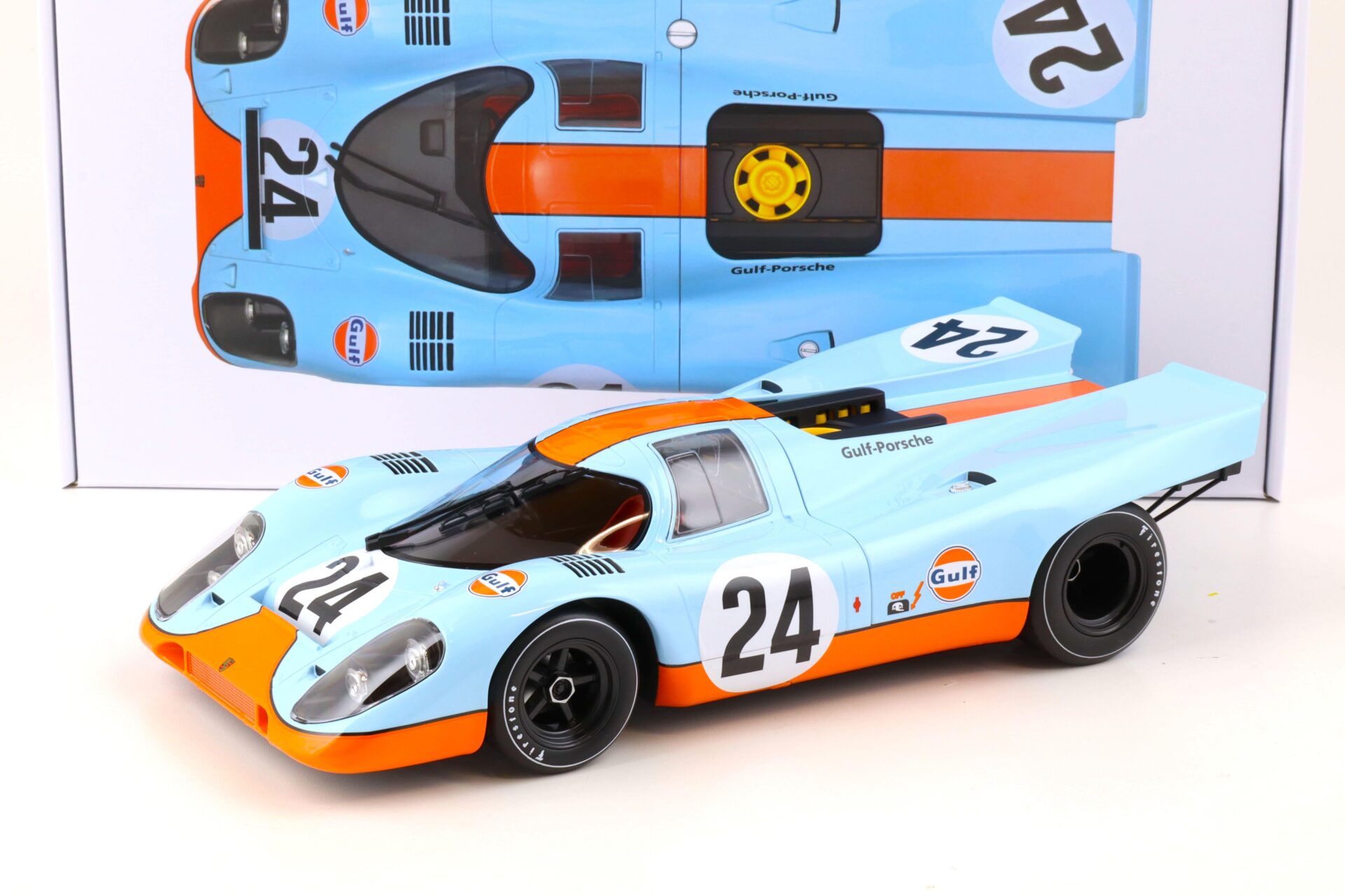 1:12 Norev Porsche 917K Siffert/ Redman 1000km SPA 1970 Gulf Racing #24