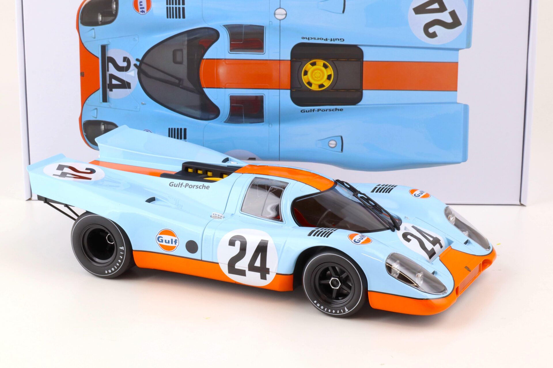 1:12 Norev Porsche 917K Siffert/ Redman 1000km SPA 1970 Gulf Racing #24