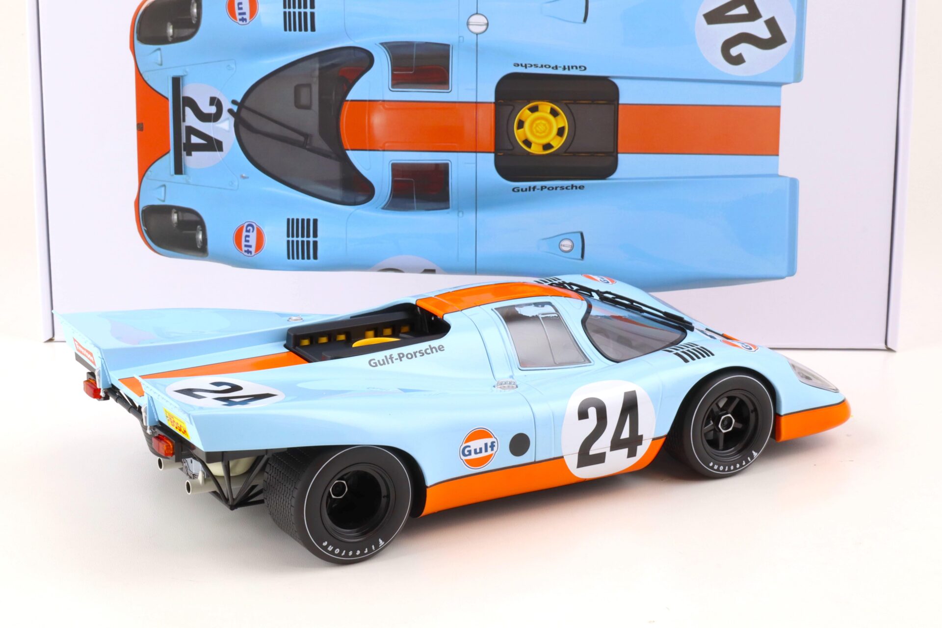 1:12 Norev Porsche 917K Siffert/ Redman 1000km SPA 1970 Gulf Racing #24
