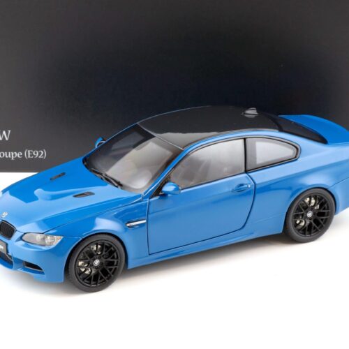 1:18 Kyosho BMW M3 (E92) Coupe Laguna Seca blue 08734LBL