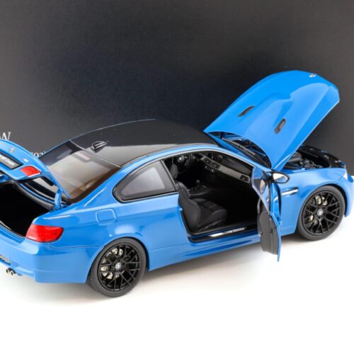 1:18 Kyosho BMW M3 (E92) Coupe Laguna Seca blue 08734LBL