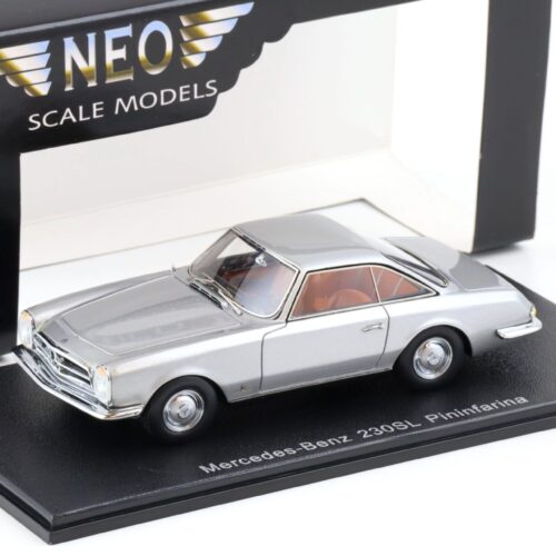 1:43 NEO Mercedes 230SL Pininfarina Coupe silver