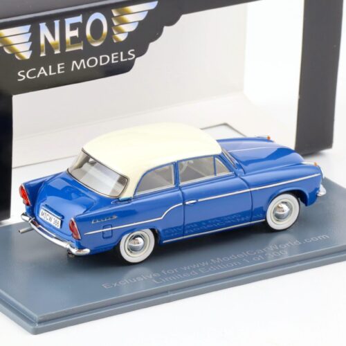 1:43 NEO Goliath Hansa 1100 Limousine blue/ white MCW Limited 300 pcs.