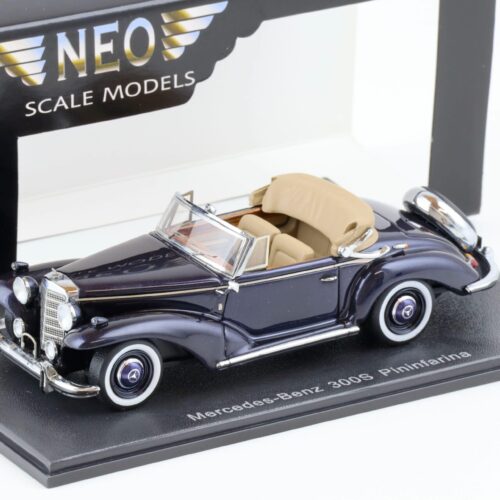 1:43 NEO Mercedes 300S Pininfarina Convertible dark blue