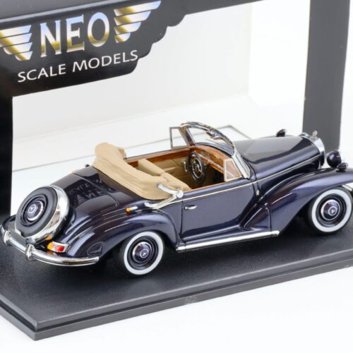 1:43 NEO Mercedes 300S Pininfarina Convertible dark blue