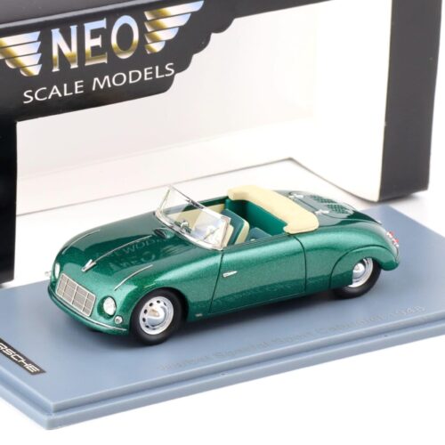 1:43 NEO Porsche Waibel Special Sport Cabriolet 1948 green metallic