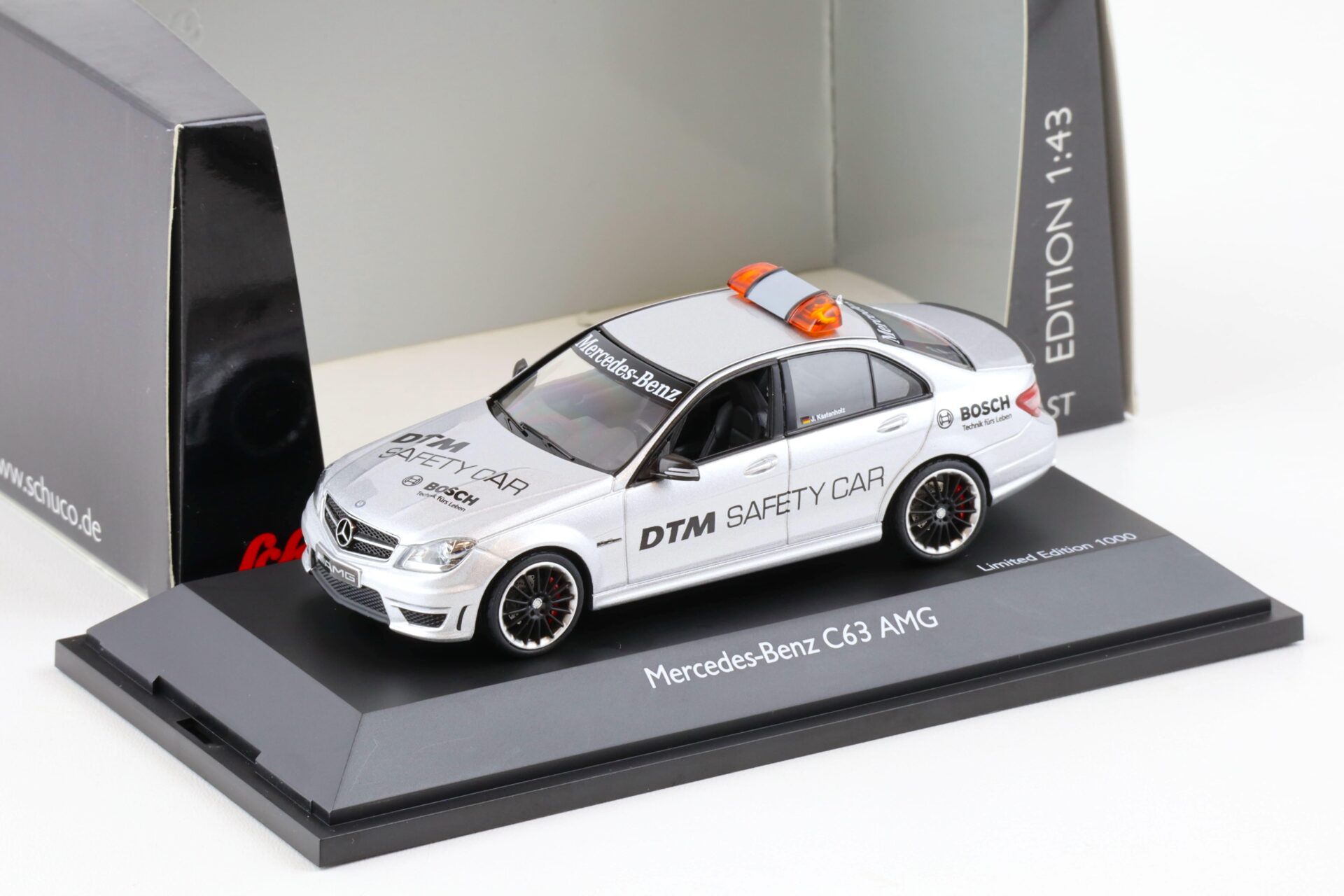 1:43 Schuco Mercedes C63 AMG (W204) Limousine Mopf DTM Safety Car 2011