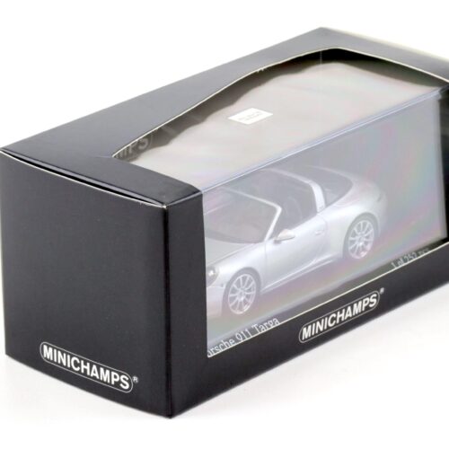 1:43 Minichamps Porsche 911 (991) Targa 2013 GT-silver metallic
