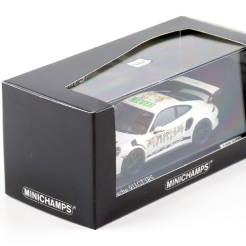 1:43 Minichamps Porsche 911 (991.II) GT3 RS 2018 Never give up! - Limited 100 pcs.
